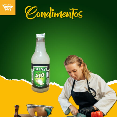 Salsa de ajo Heinz 150cm